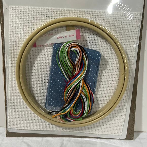 Vintage 1984 The Lord Is My Shepherd Cross Stitch Kit Biblical Psalm - Picture 6 of 8